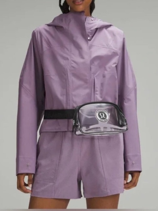 lululemon athletica Handbags - lululemon Black Transparent Belt Bag 1L NWT STADIUM READY !!